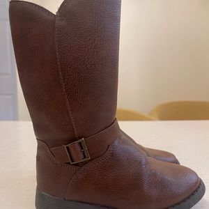 Carter’s Girl Brown Calf Boots Size 10